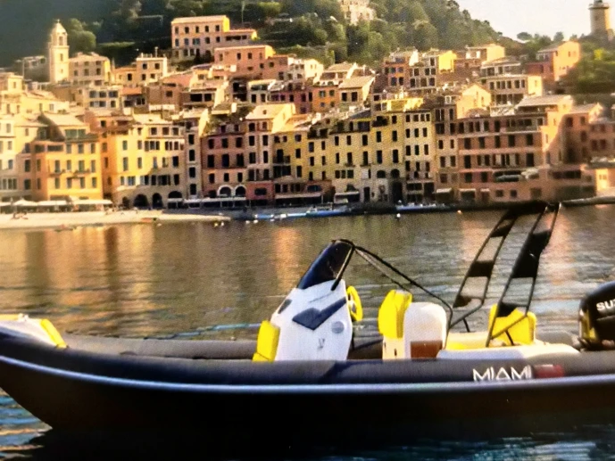 Huur een bluerib Miami23 in Chiavari