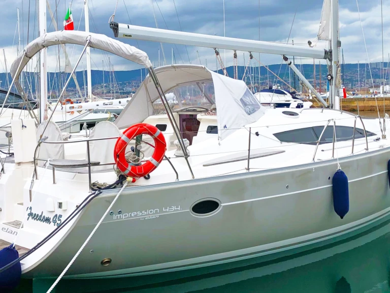 Verhuur Zeilboot in Muggia - Elan Elan 434