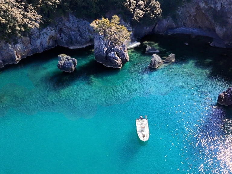 Verhuur Motorboot in La Spezia - Boston Whaler Boston Whaler 220 Dauntless