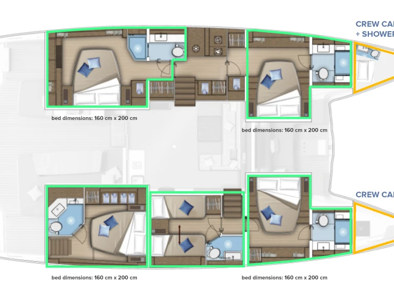 Lagoon Lagoon 55 te huur van particulier of professional in Kaštela
