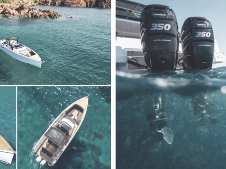 Verhuur Motorboot in Gouviá - Fjord Fjord 38 Xpress