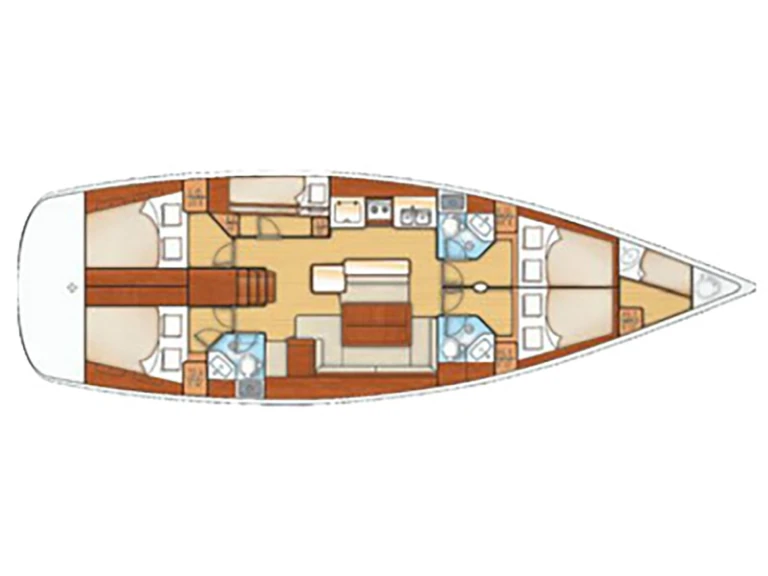 Verhuur Zeilboot Bénéteau met vaarbewijs