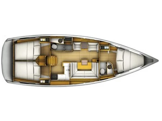 Jeanneau Sun Odyssey 409 (3 cab.) te huur van particulier of professional in Lefkáda