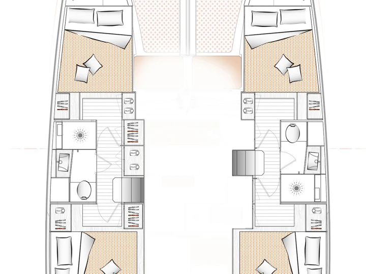 Verhuur Catamaran Excess met vaarbewijs