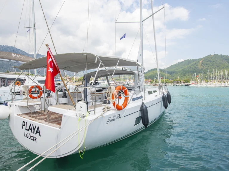 Bootverhuur Göcek goedkoop Hanse 548