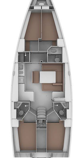 Bavaria Cruiser 46 te huur van particulier of professional in Portisco