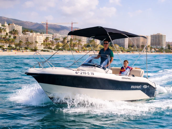 Mareti 450 open te huur van particulier of professional in Benalmádena