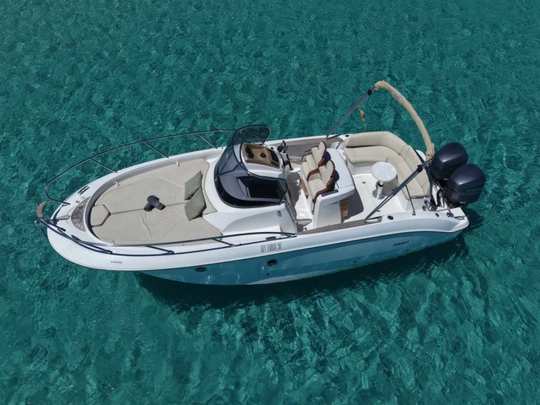 Verhuur Motorboot Sessa Marine met vaarbewijs