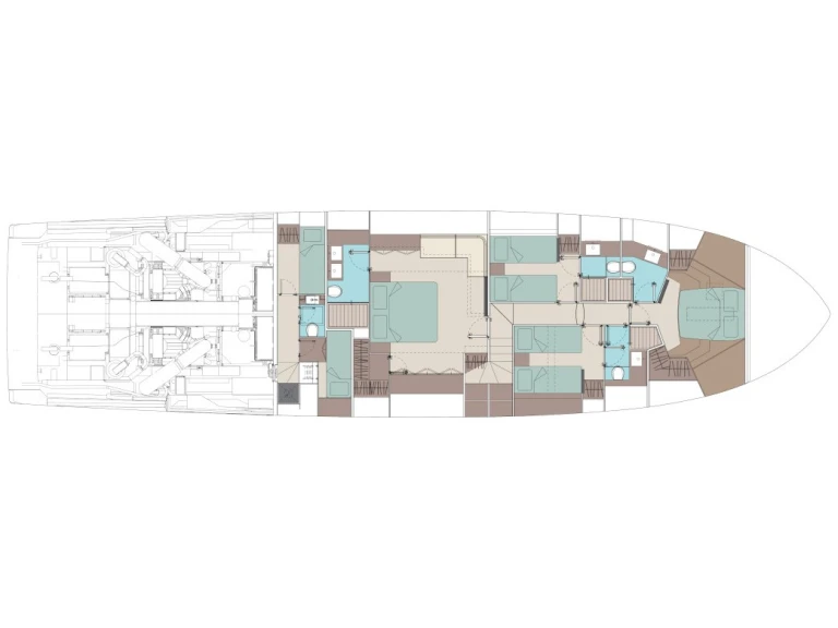 Huur Jacht met of zonder schipper Riva in Dubai Marina