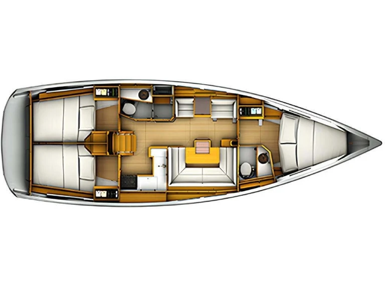 Verhuur Zeilboot Jeanneau met vaarbewijs