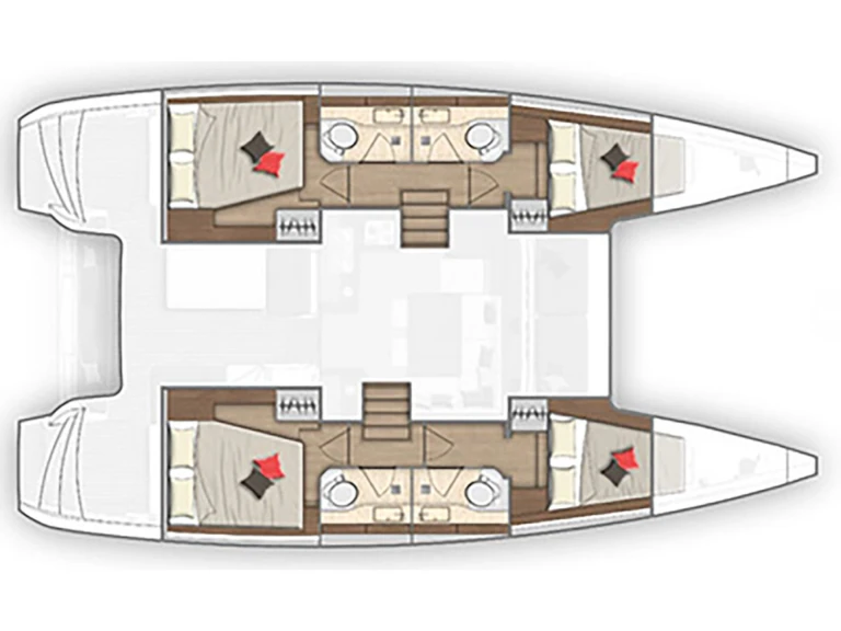 Bootverhuur Gouviá goedkoop Lagoon 40