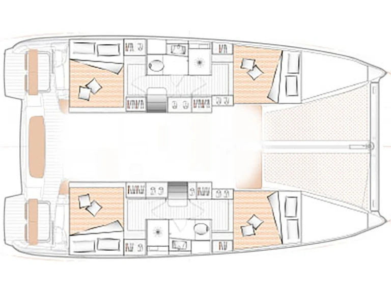 Bootverhuur Excess Excess 11 (6 cab.) in Gouviá via SamBoat