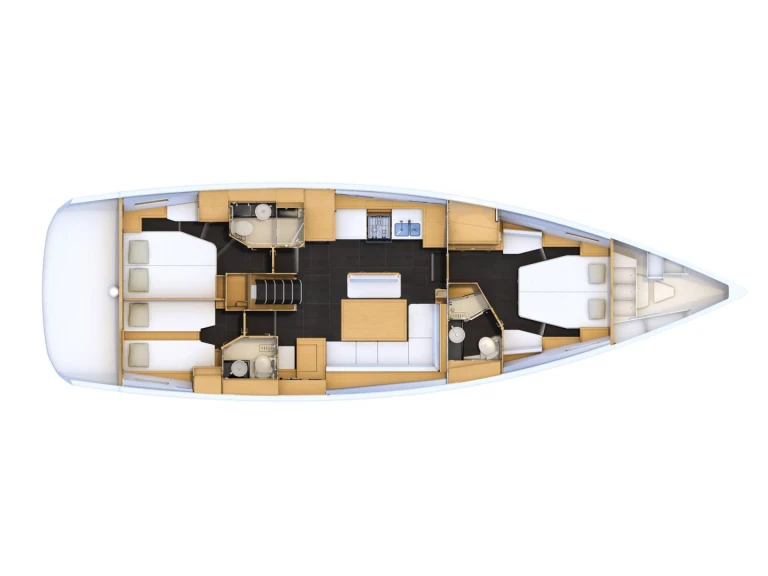 Verhuur Zeilboot Jeanneau met vaarbewijs