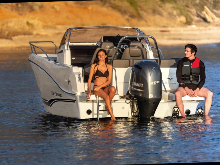 Huur Motorboot met of zonder schipper Jeanneau in Porto di Amalfi Marina Coppola