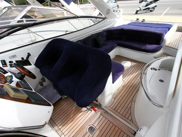 Verhuur Motorboot in Antibes - Sunseeker Superhawk 48