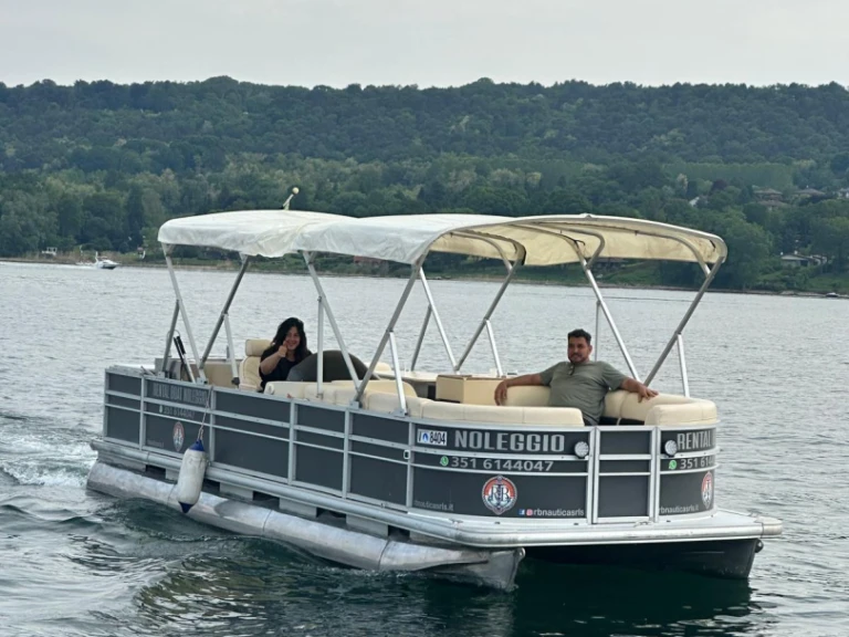 Huur Motorboot met of zonder schipper Pontoon in Castelletto sopra Ticino