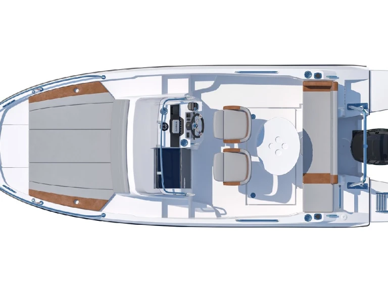 Verhuur Motorboot in Port de Barcelona - Bénéteau Flyer 6.6 SUNdeck