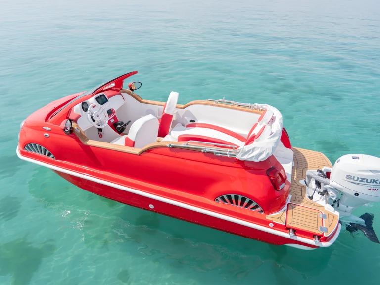 Verhuur Motorboot in Sirmione - CAR OFF SHORE FIAT 500 CAR OFF SHORE FIAT 500