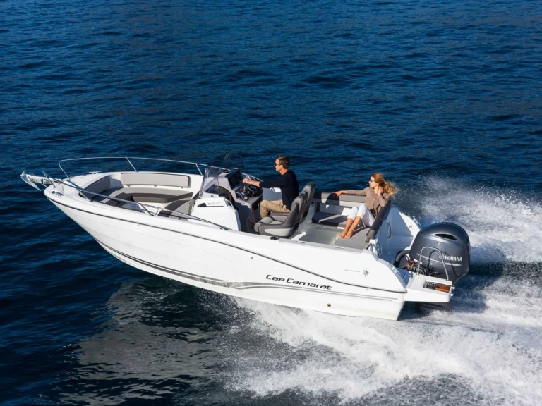 Verhuur Motorboot in Positano - Jeanneau Cap Camarat 6.5 CC Serie 3