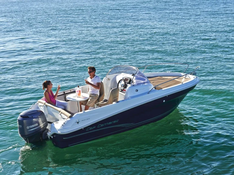 Verhuur Motorboot in Porto di Amalfi Marina Coppola - Jeanneau Cap Camarat 5.5 WA Serie 2