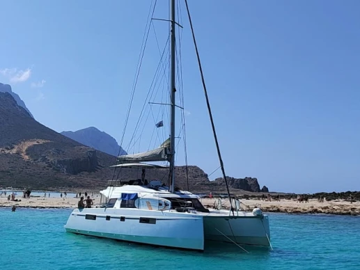 Verhuur Catamaran in Kíssamos - Nautitech Nautitech 46 Fly