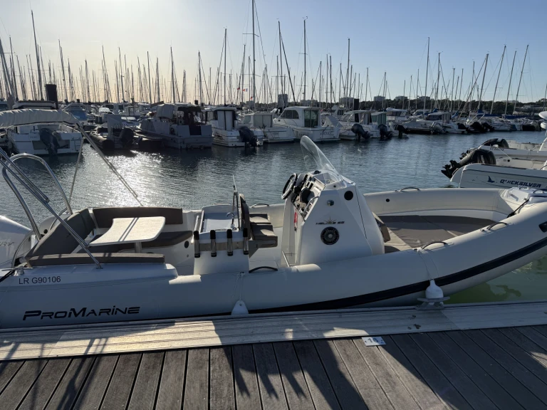Pro Marine hélios 25 te huur van particulier of professional in La Rochelle