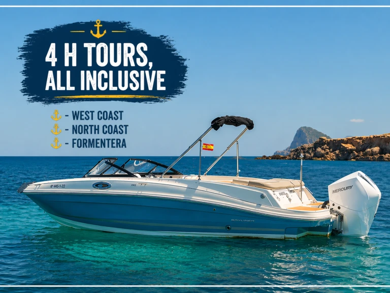 Bootverhuur Bayliner VR6 in Sant Antoni de Portmany via SamBoat