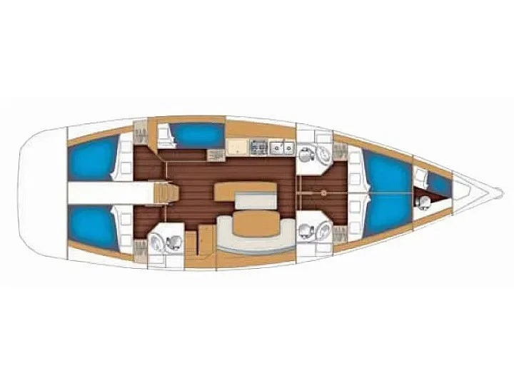 Jachthuur in Álimos - Bénéteau Cyclades 50.5 (5 cab) via SamBoat