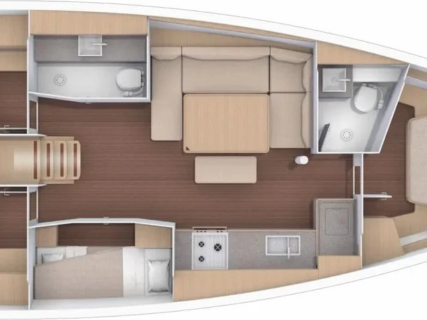 Bootverhuur Dufour Dufour 430 Grand Large in Procida via SamBoat