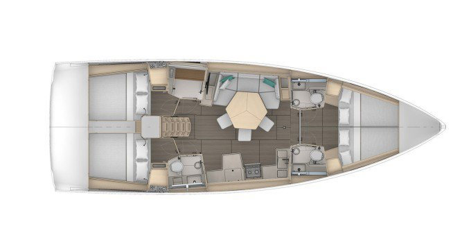 Verhuur Zeilboot Dufour met vaarbewijs