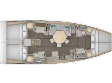 Verhuur Zeilboot Dufour met vaarbewijs