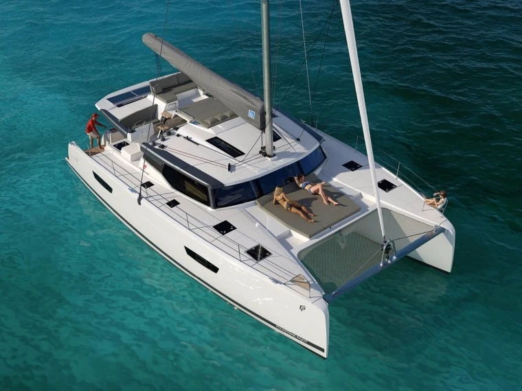 Verhuur Catamaran in Le Marin - Fountaine Pajot Saona 47