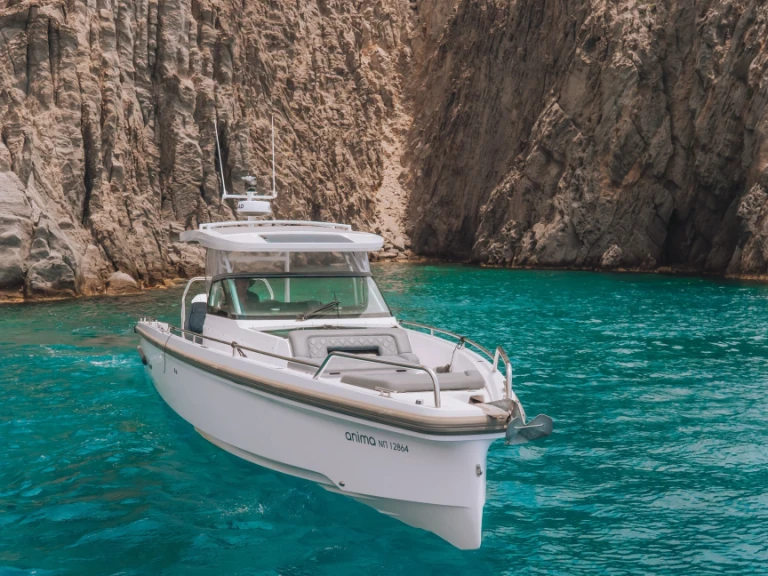 Huur Motorboot met of zonder schipper Axopar in Alyki