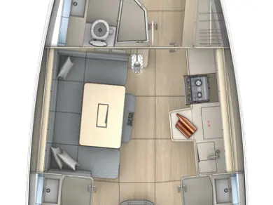 Bootverhuur Trogir goedkoop Dufour 41