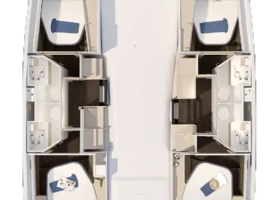 Fountaine Pajot Fountaine Pajot FP 41 Quatuor 4 te huur van particulier of professional in Biograd na Moru