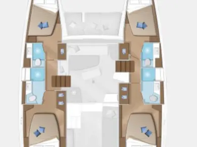 Lagoon Lagoon 42 te huur van particulier of professional in Murter-Kornati