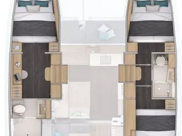 Jachthuur in Álimos - Lagoon Lagoon 38 - 3 + 2 cab. via SamBoat