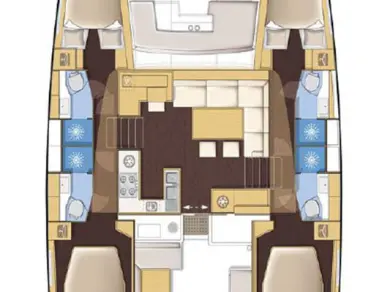 Jachthuur in Álimos - Lagoon Lagoon 450 F via SamBoat