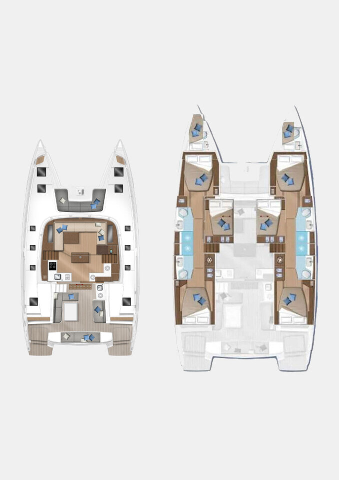 Verhuur Catamaran in Álimos - Lagoon Lagoon 50