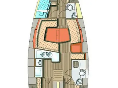 Elan Impression 45 te huur van particulier of professional in Biograd na Moru