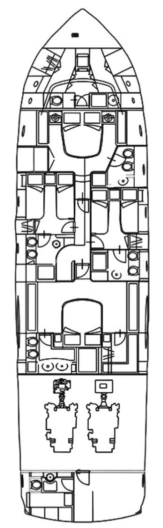Huur Jacht met of zonder schipper Spertini Alalunga in Ellinikó