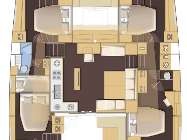 Lagoon Lagoon 52 F te huur van particulier of professional in Gouviá