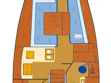 Verhuur Zeilboot Bénéteau met vaarbewijs