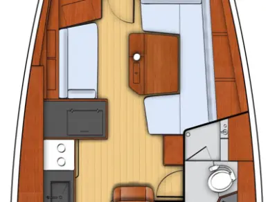 Bénéteau Oceanis 41.1 te huur van particulier of professional in Split