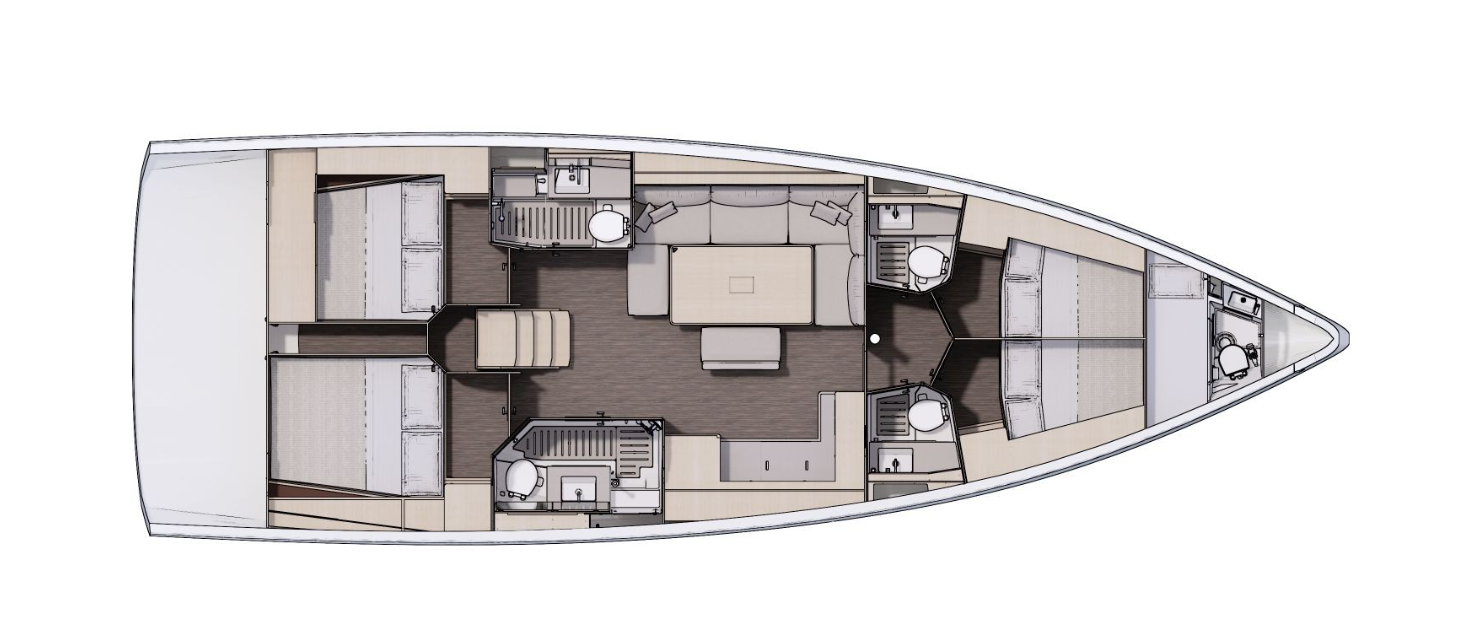 Bootverhuur Lefkáda goedkoop Dufour 470