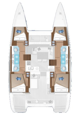 Catamaran te huur in Split voor de beste prijs