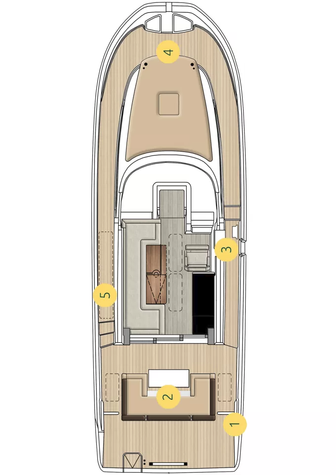 Huur een Delphia Delphia 10 Sedan in Split
