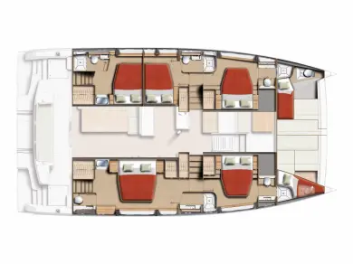 Huur een Bali Bali 5.2 - 5 + 2 cab. in Kaštela