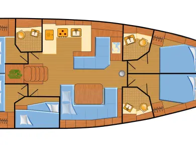 Bootverhuur Palma de Mallorca goedkoop Oceanis 51.1