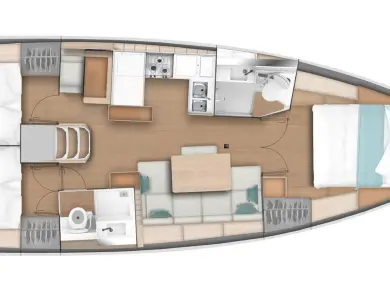 Verhuur Zeilboot Jeanneau met vaarbewijs